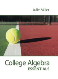 Cover image: College Algebra Essentials 1st edition 9780078035616