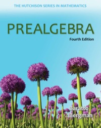 Cover image: Prealgebra 4th edition 9780073384436