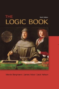 Cover image: The Logic Book 6th edition 9780078038419