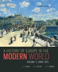 Cover image: A History of the Modern World, Volume 2 11th edition 9780077599584