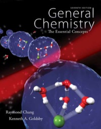 Cover image: General Chemistry: The Essential Concepts 7th edition 9780073402758