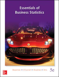 Cover image: Essentials of Business Statistics 5th edition 9780078020537