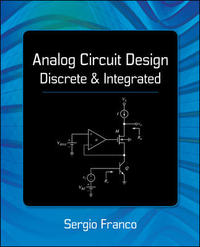 Cover image: Analog Circuit Design: Discrete & Integrated 1st edition 9780078028199