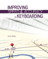 Cover image: Improving Skill and Accuracy in Keyboarding 1st edition 9780073397016