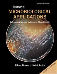 Imagen de portada: Benson's Microbiological Applications Complete Version 13th edition 9780077668020