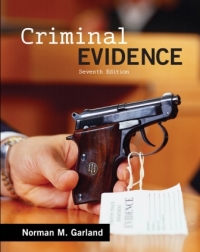 Cover image: Criminal Evidence 7th edition 9780078026614