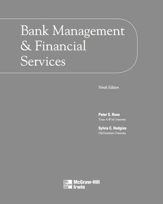 Cover image: Bank Management & Financial Services 9th edition 9780078034671