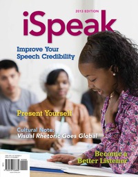 Cover image: iSpeak: Public Speaking for Contemporary Life 5th edition 0078036887