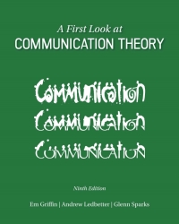 Cover image: A First Look at Communication Theory 9th edition 9780073523927