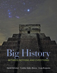 Cover image: Big History 5th edition 9780073385617