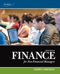 Cover image: Finance for Non-financial Managers 6th edition 9780176501631