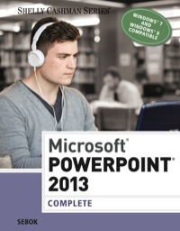 Cover image: Microsoft® PowerPoint® 2013: Complete 9781285167893