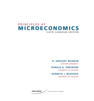 Cover image: Principles of Microeconomics 6th edition 9780176530860
