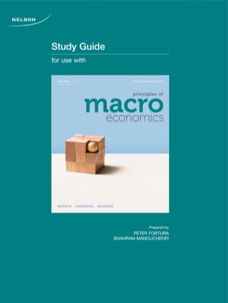 Cover image: Principles of Macroeconomics (Study Guide) 6th edition 9780176560638