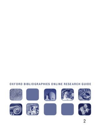Cover image: Evidence-based Social Work Practice: Oxford Bibliographies Online Research Guide