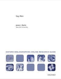 Cover image: Gay Men: Oxford Bibliographies Online Research Guide