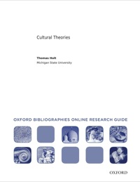 Cover image: Cultural Theories: Oxford Bibliographies Online Research Guide