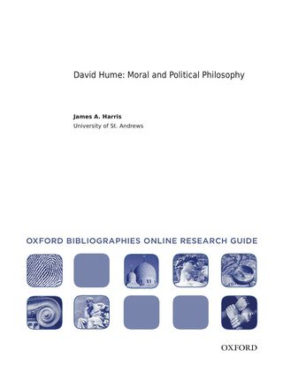 Cover image: David Hume: Moral and Political Philosophy: Oxford Bibliographies Online Research Guide 1st edition