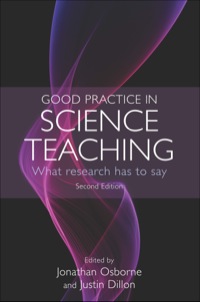 Cover image: Good Practice In Science Teaching: What Research Has To Say 2nd edition 9780335238583