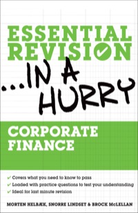 Cover image: Corporate Finance 1st edition 9780335236664