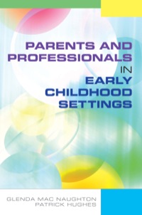Cover image: Parents And Professionals In Early Childhood Settings 1st edition 9780335243730
