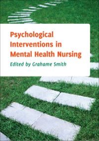 Cover image: Psychological Interventions In Mental Health Nursing 1st edition 9780335244164