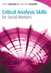 Cover image: Critical Analysis Skills For Social Workers 1st edition 9780335246496