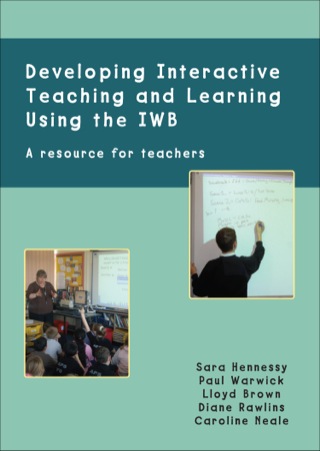 Cover image: Developing interactive teaching and learning using the IWB: A resource for teachers 1st edition 9780335263165