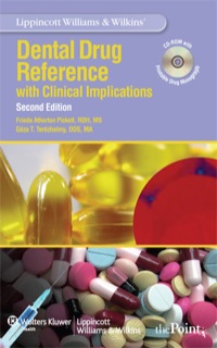 Cover image: Lippincott Williams & Wilkins' Dental Drug Reference 2nd edition
