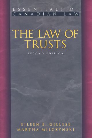 Cover image: The Law of Trusts 2nd edition
