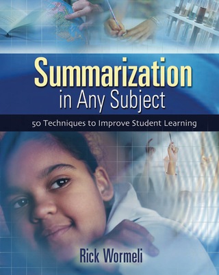 Imagen de portada: Summarization in Any Subject 9781416600190