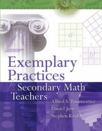 Cover image: Exemplary Practices for Secondary Math Teachers 9781416605249