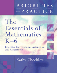 Cover image: The Essentials of Mathematics, K-6 9781416603696