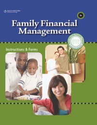 Cover image: Family Financial Management 8th edition 9780538448628