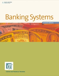 Cover image: Banking Systems 2nd edition 9780538449281