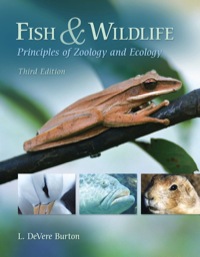 Cover image: Fish & Wildlife: Principles of Zoology and Ecology 3rd edition 9781435419636