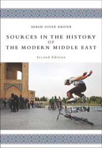 Sources in the History of the Modern Middle East 2nd edition ...