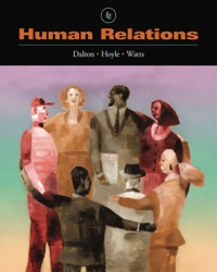 Cover image: Human Relations 4th edition 9780538731089