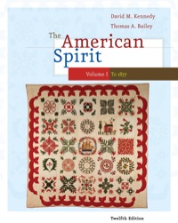 Cover image: The American Spirit: United States History as Seen by Contemporaries, Volume I 12th edition 9780495800019