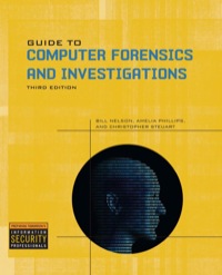 Cover image: Guide to Computer Forensics and Investigations 4th edition 9781435498839