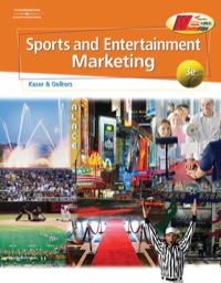 Cover image: Sports and Entertainment Marketing 3rd edition 9780357246795