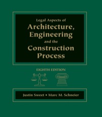Cover image: Legal Aspects of Architecture, Engineering & the Construction Process 8th edition 9780495411215