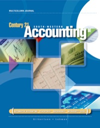 Cover image: Century 21 Accounting: Multicolumn Journal 9th edition 9781133466536