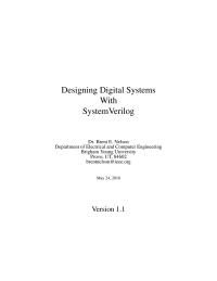 Titelbild: Designing Digital Systems With SystemVerilog 1st edition 148380002