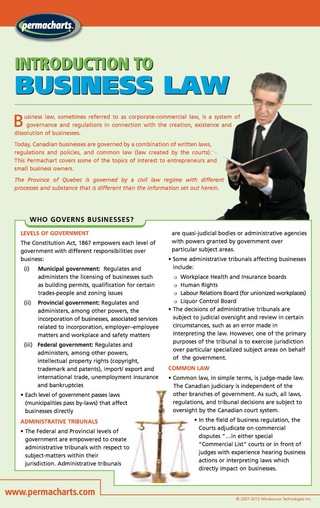 Cover image: Introduction to Business Law - Quick Reference Guide 1st edition 9781554312351