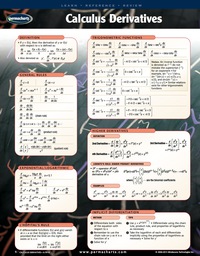 Cover image: Calculus Derivatives Guide - Mathematics Quick Reference Guide 1st edition 9781550807974