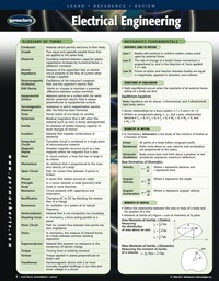 Cover image: Electrical Engineering Chart - Quick Reference Guide 1st edition 9781550808162