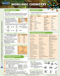 Cover image: Inorganic Chemistry Chart - Chemistry Quick Reference Guide 1st edition 9781550808339