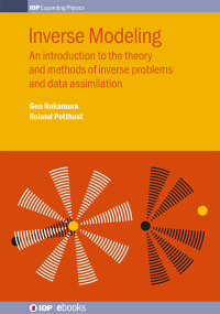 Cover image: Inverse Modeling 1st edition 9780750318129