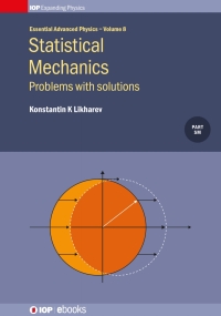 Cover image: Statistical Mechanics: Problems with solutions 1st edition 9780750314206